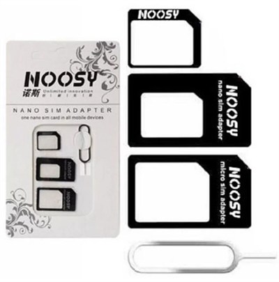 Noosy Çoklu Sim Kart Aparatı ve İğnesi