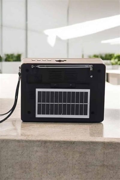 Nostaljik Görünümlü USB Girişli Bluetooth Bağlantılı Radyo