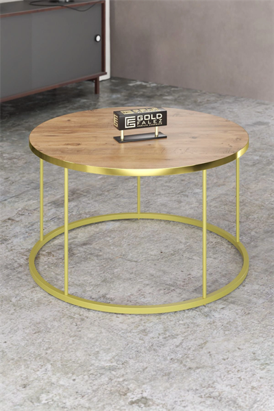 ORTA SEHPA TERRA LÜX GOLD CEVİZ