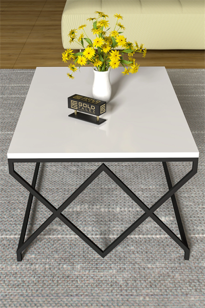 ORTA SEHPA V LÜX BEYAZ