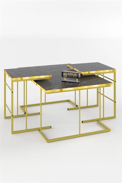 ORTA SEHPA VE ZİGON SEHPA SOLO SET GOLD BENDİR