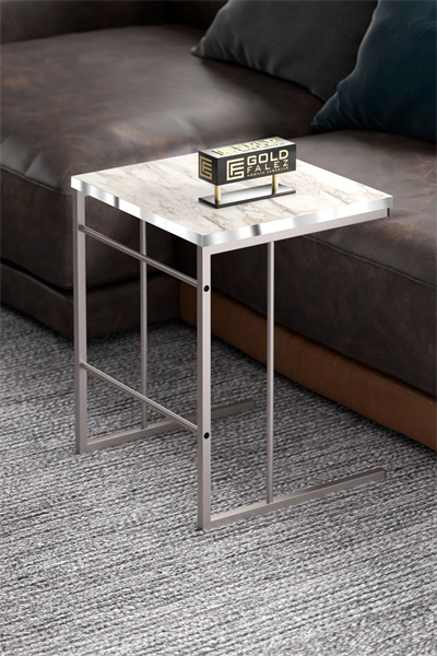 ORTA SEHPA VE ZİGON SEHPA SOLO SET GÜMÜŞ EFES