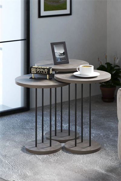 ORTA SEHPA VE ZİGON SEHPA TERRA SET GORDİON