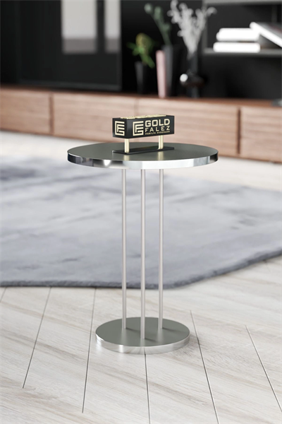 ORTA SEHPA VE ZİGON SEHPA TERRA SET GÜMÜŞ ANTRASİT CEVİZ