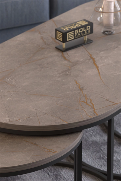 ORTA SEHPA ZİGON SEHPA YAN SEHPA 3 LÜ SET  DOLUNAY GORDİON