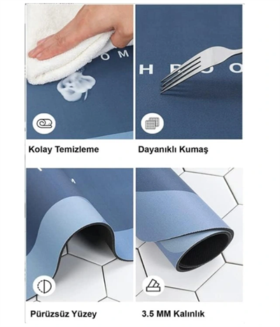 OVAL SÜPER EMICI BANYO PASPASI