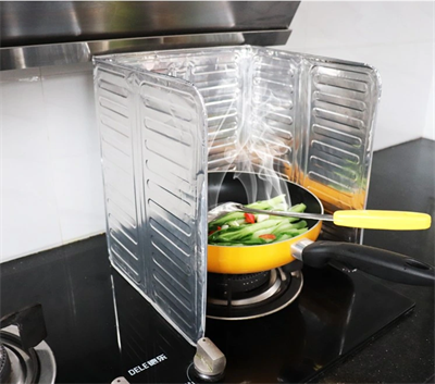 Ocak Yağ Koruyucu Alüminyum Paravan