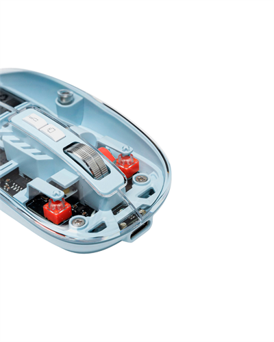 Ofis ve Günlük Kullanım İçin Mavi Bluetooth Kablosuz Mouse