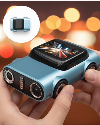 Öne Bakan Araç Kamerası Full HD Kayıt Kompakt Tasarım