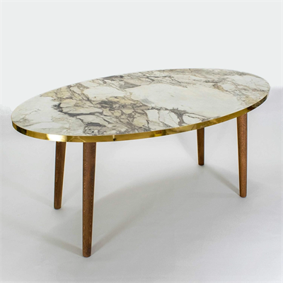 Orta Sehpa  Torna Elips Efes Ahşap