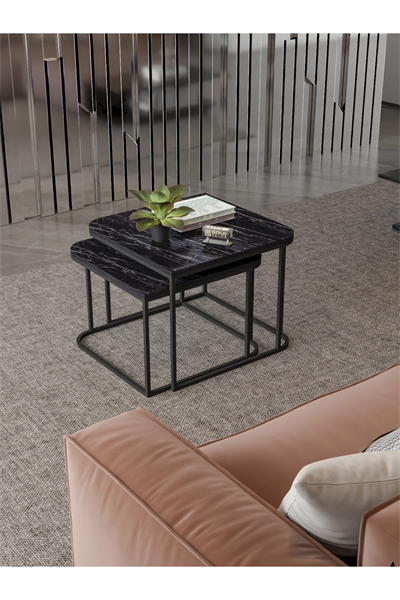 Orta Sehpa Damla İkili Lüx Bendir