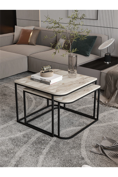 Orta Sehpa Damla İkili Lüx Efes