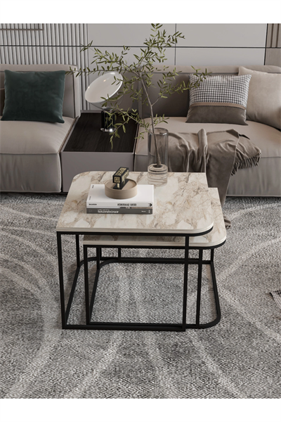 Orta Sehpa Damla İkili Lüx Efes