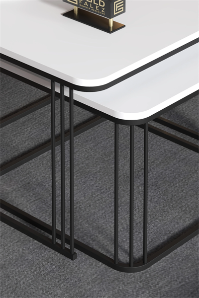 Orta Sehpa İkili Alize Beyaz