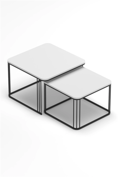 Orta Sehpa İkili Alize Beyaz