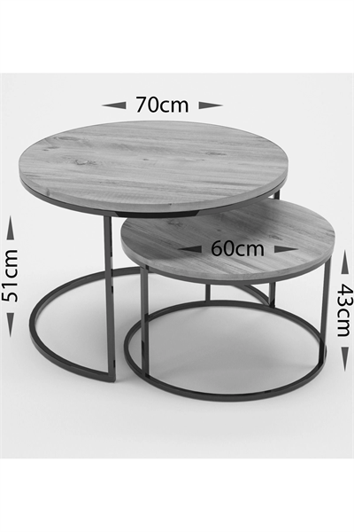 Orta Sehpa Ikili Lüx Specıal Gold Bendir