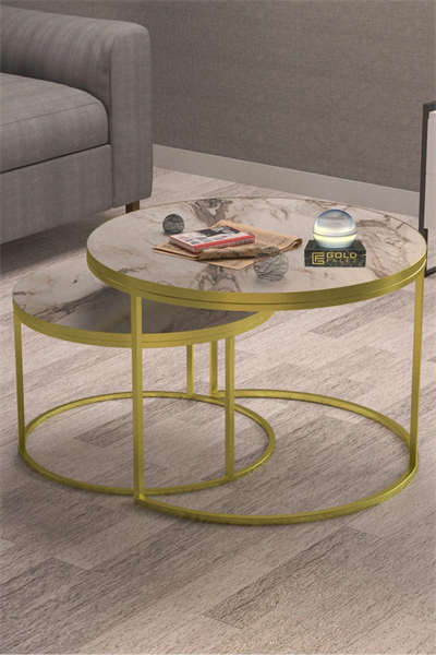 Orta Sehpa Ikili Lüx Specıal Gold Efes