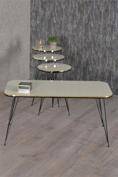 Orta Sehpa Kr Gold Efes Tel