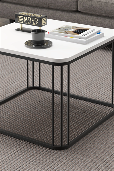 Orta Sehpa Tekli Alize Beyaz