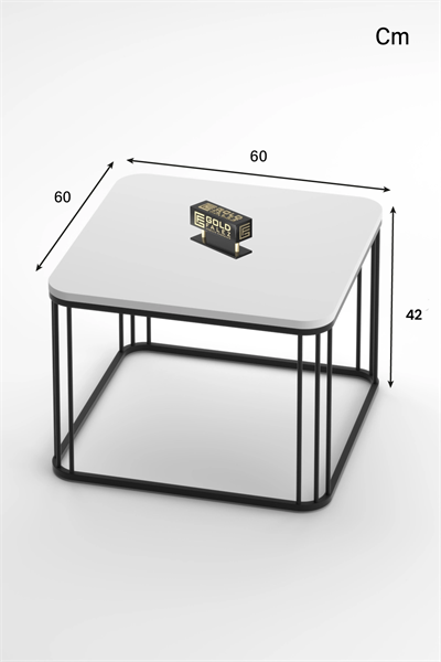 Orta Sehpa Tekli Alize Beyaz