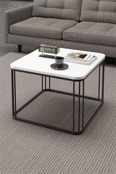 Orta Sehpa Tekli Alize Beyaz