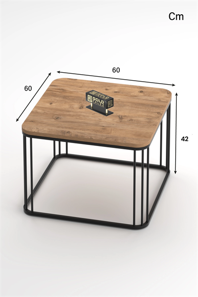 Orta Sehpa Tekli Alize Ceviz