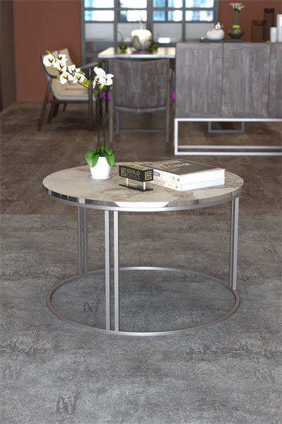 Orta Sehpa Tekli Special Lüx Gümüş Efes