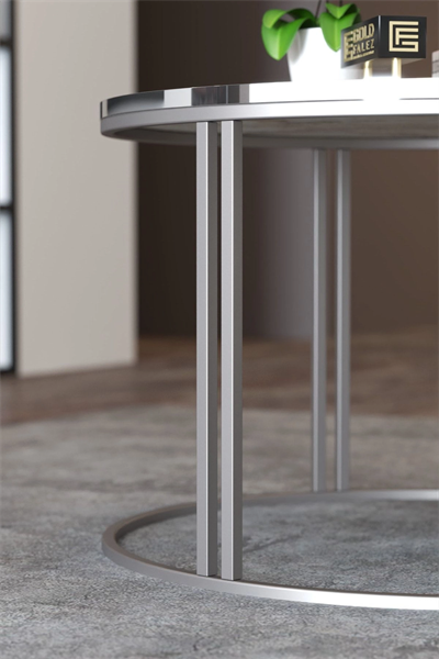 Orta Sehpa Tekli Special Lüx Gümüş Efes