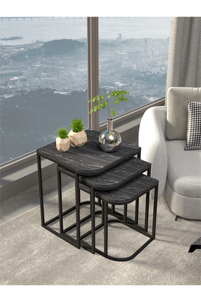 Orta Sehpa Ve Zigon Sehpa Damla Bendir