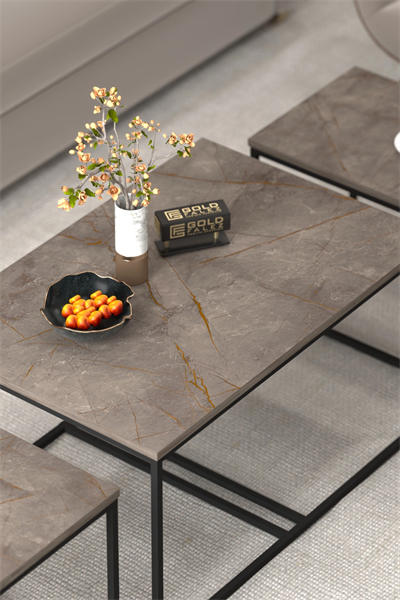 Orta Sehpa Ve Zigon Yan Sehpa Flora Set Gordion