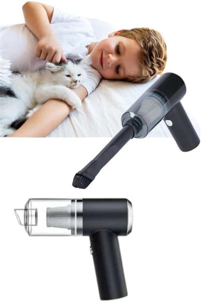 Oto Araç Ev Taşınabilir El Tipi Süpürge Mini Araç Süpürgesi Vakumlu