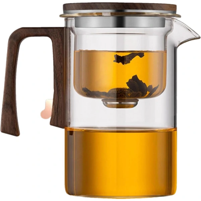 Otomatik Cam Demlik Ve 2li Bardak Seti