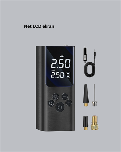 Otomatik Kapanmalı Dijital Lastik Şişirme Pompası