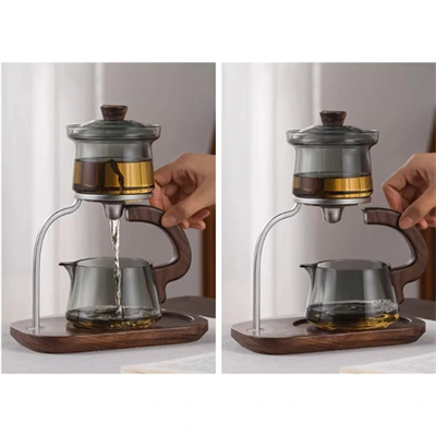 Otomatik Manyetik Borosilikat Demlik Seti