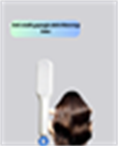 Otomatik Temizlemeli Saç Fırçası – Ergonomik Tasarım, Masaj Etkili, Elektriklenmeyi Önleyici