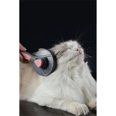 Otomatik Tuşlu Kendini Temizleyen Kedi Köpek Tarağı