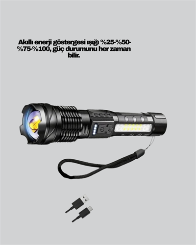 Outdoor ve Acil Durum İçin Güçlü LED El Feneri