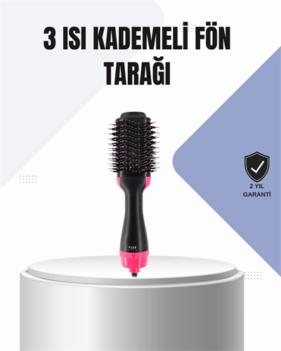 Oval Tasarımlı Profesyonel Fönlü Saç Şekillendirici