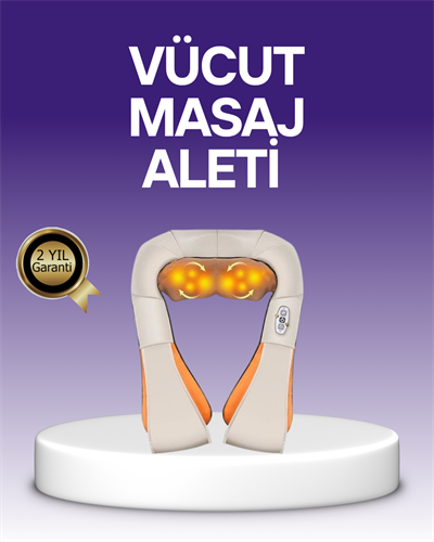 Ovmalı Boyun ve Sırt Masaj Cihazı