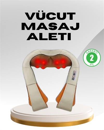 Ovmalı Kas Gevşetici Masaj Cihazı – Boyun, Omuz ve Sırt İçin Derin Etki
