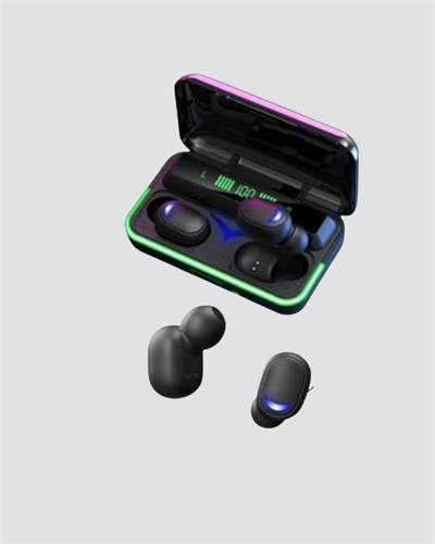 Oyun Modlu E10 Bluetooth Kulaklık Powerbank ve LED Ekranlı