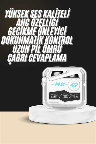 Oyuncu Kulaklığı Yeni Mekanik Kablosuz Kulaklık İos Android Uyumlu