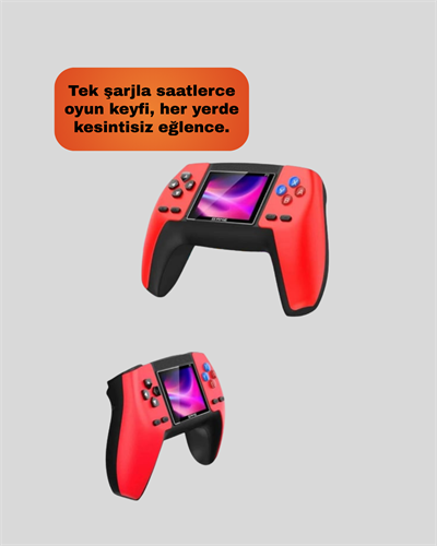 P5 Retro GamePad 520 Oyunlu TV ve Elde Oynanabilir Konsol