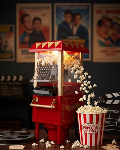 PG618 MISIR PATLATMA MAKİNESİ KIRMIZI