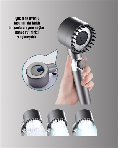 PLASTİK DUŞ BAŞLIĞI FİLTRELİ