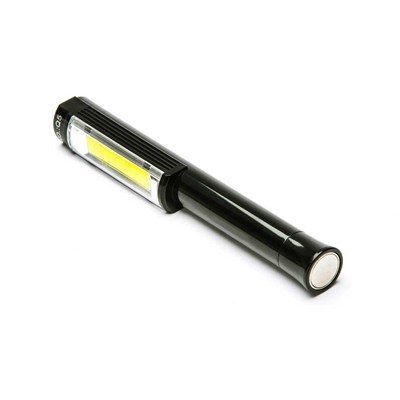 PS-Q5 Pilli Mıknatıslı COB LED Çalışma Tamir Kırmızı Işık El Feneri