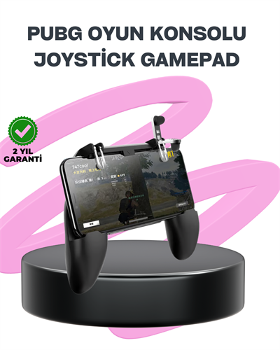 PUBG Mobile İçin Tetikleyicili Joystickli Telefon Gamepadi