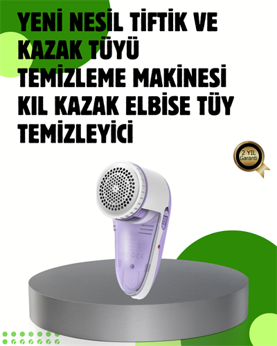 Pamuk Tiftik Tüy Temizleme Makinesi 5W – 3 Bıçaklı Sistem