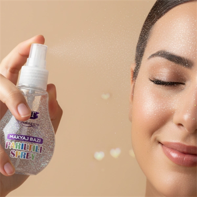 Parıltılı Sprey Makyaj Bazı