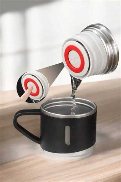 Paslanmaz Çelik 3’lü Termos Seti Vakumlu ve 8 Saat Isı Koruma